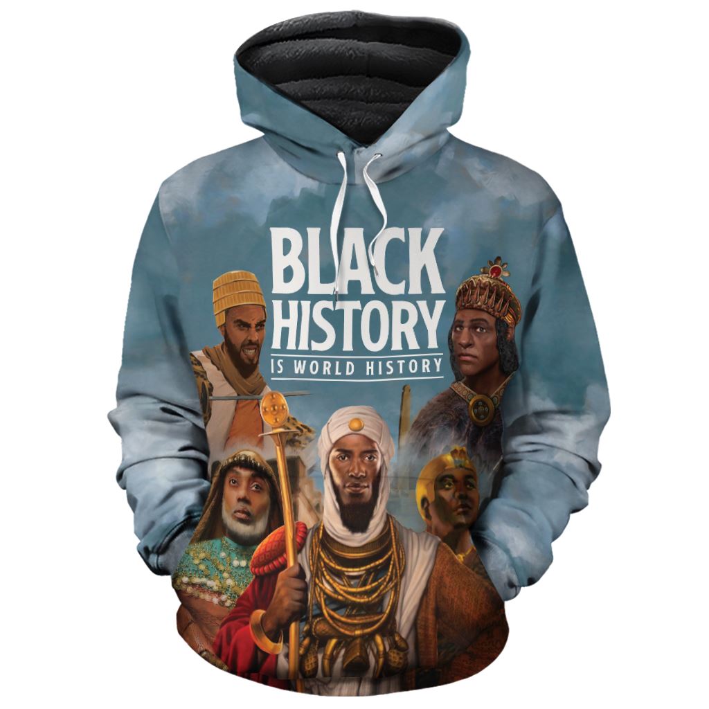 Black History Is World History Premium Hoodie Fleece Hoodie Zootop Bear Pullover S 