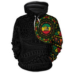 Ethiopia Flag Premium Hoodie Fleece Hoodie Zootop Bear Pullover S 