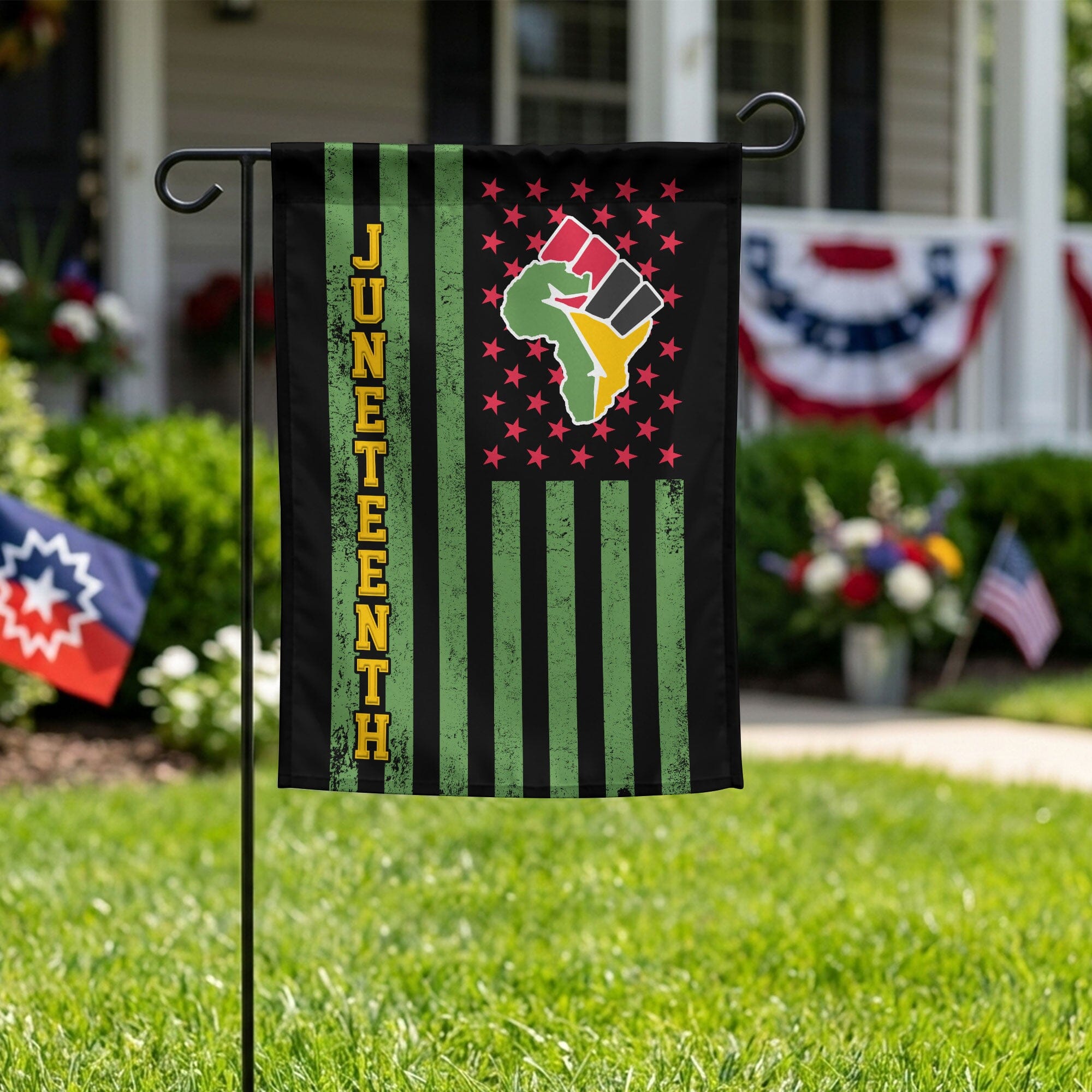 Juneteenth Garden Flag Garden Flag Tianci 11.8" X 17.7" (30x45CM) 