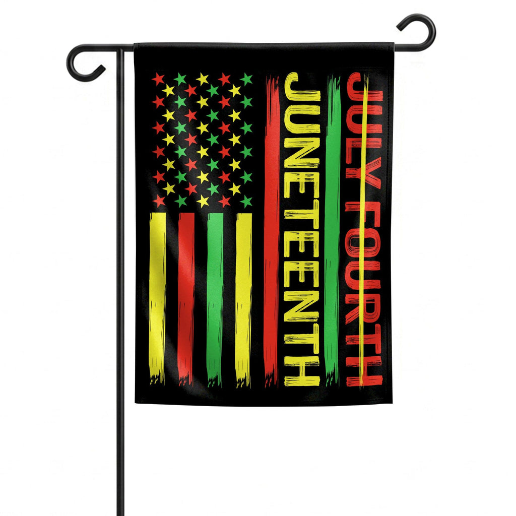 Not July Fourth - Juneteenth Garden Flag Garden Flag Tianci 