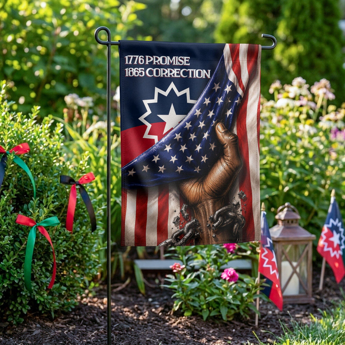 1776 Promise 1865 Correction Garden Flag Garden Flag Tianci 
