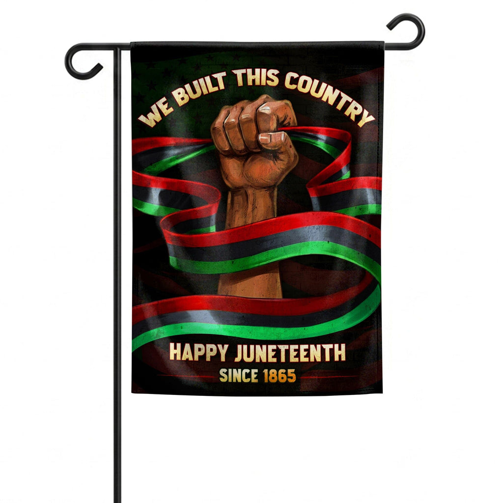 We Built This Country Garden Flag Garden Flag Tianci 