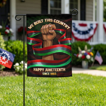 We Built This Country Garden Flag Garden Flag Tianci 