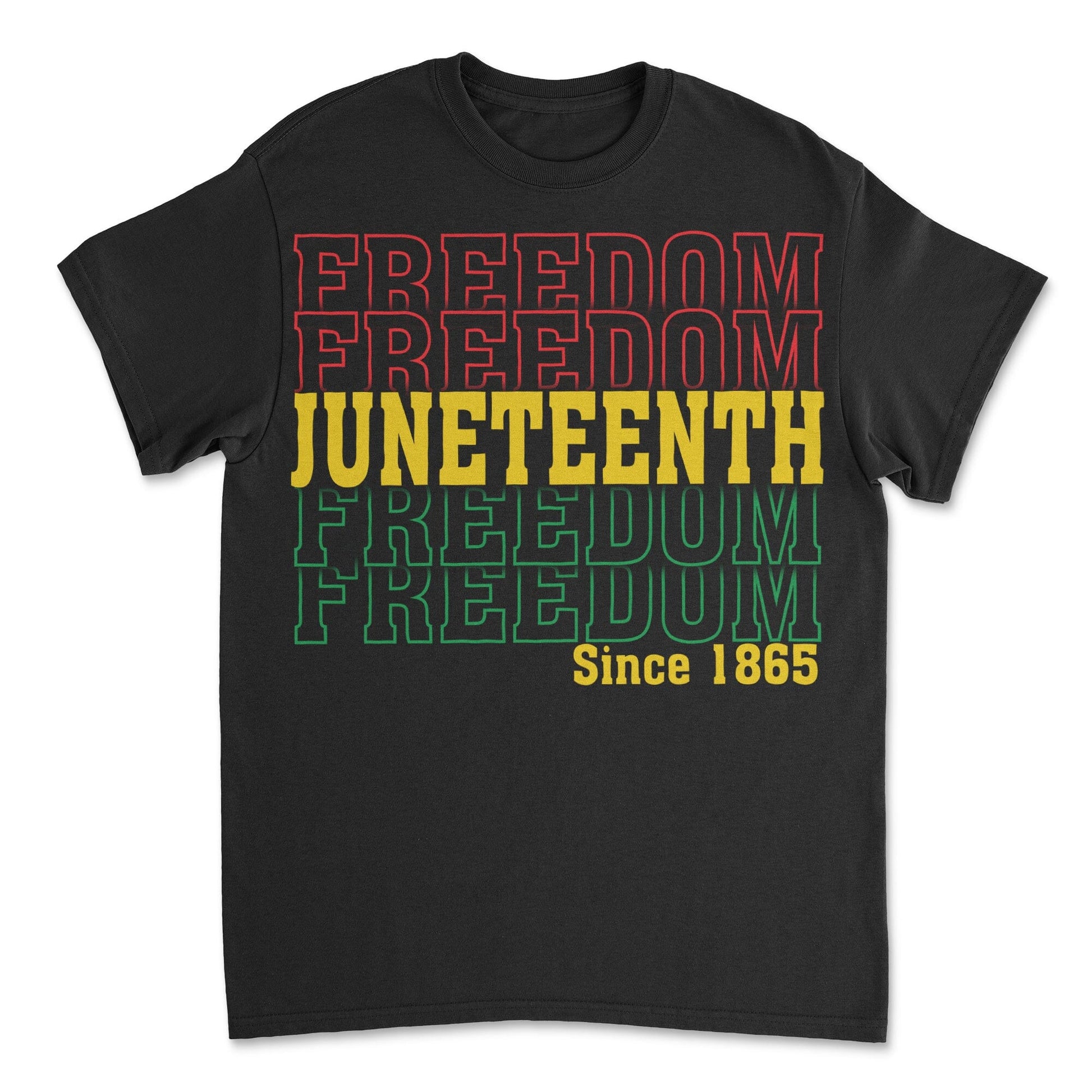 Juneteenth Freedom Since 1865 T-shirt Apparel Gearment Budget-friendly - Sturdy & Reliable Black S