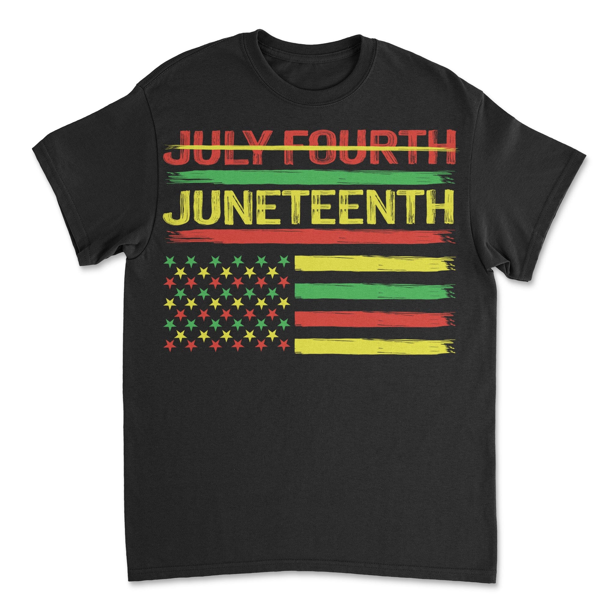 Not July Fourth - Juneteenth T-shirt Apparel Gearment Budget-friendly - Sturdy & Reliable Black S