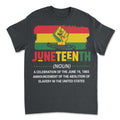 Juneteenth Definition T-shirt Apparel Gearment Budget-friendly - Sturdy & Reliable Dark Heather S
