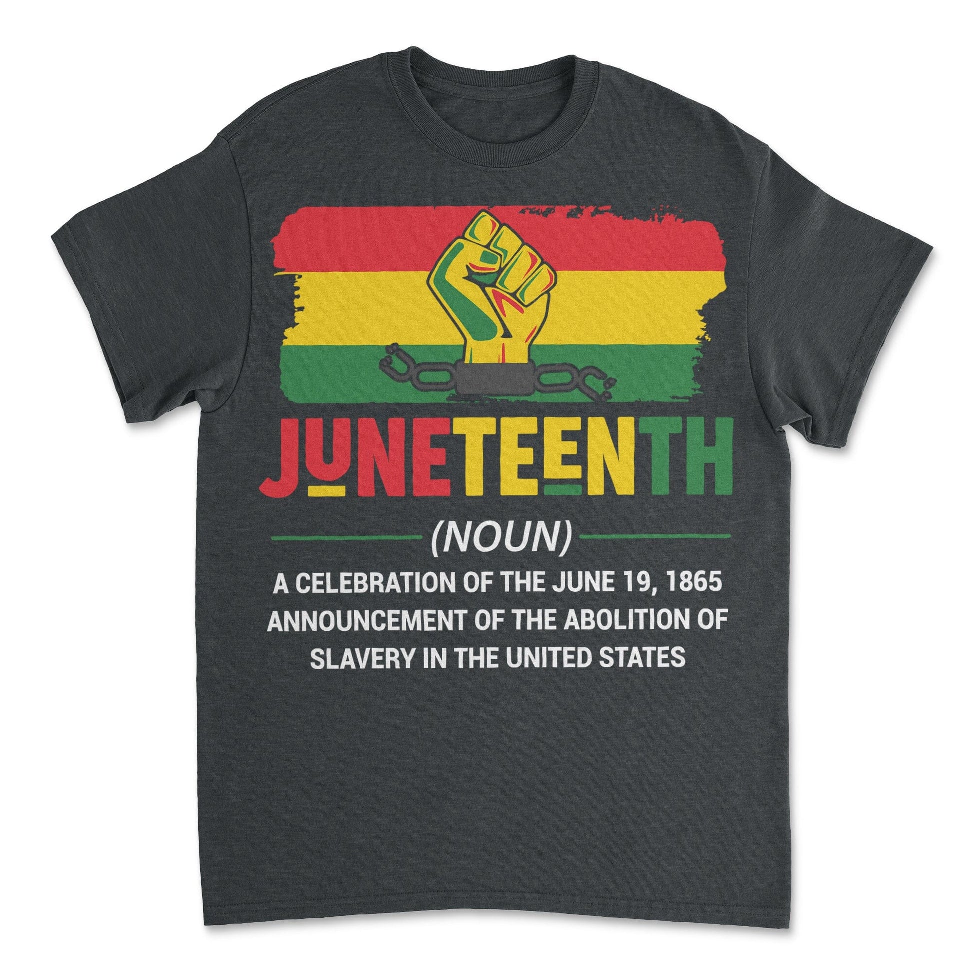 Juneteenth Definition T-shirt Apparel Gearment Budget-friendly - Sturdy & Reliable Dark Heather S
