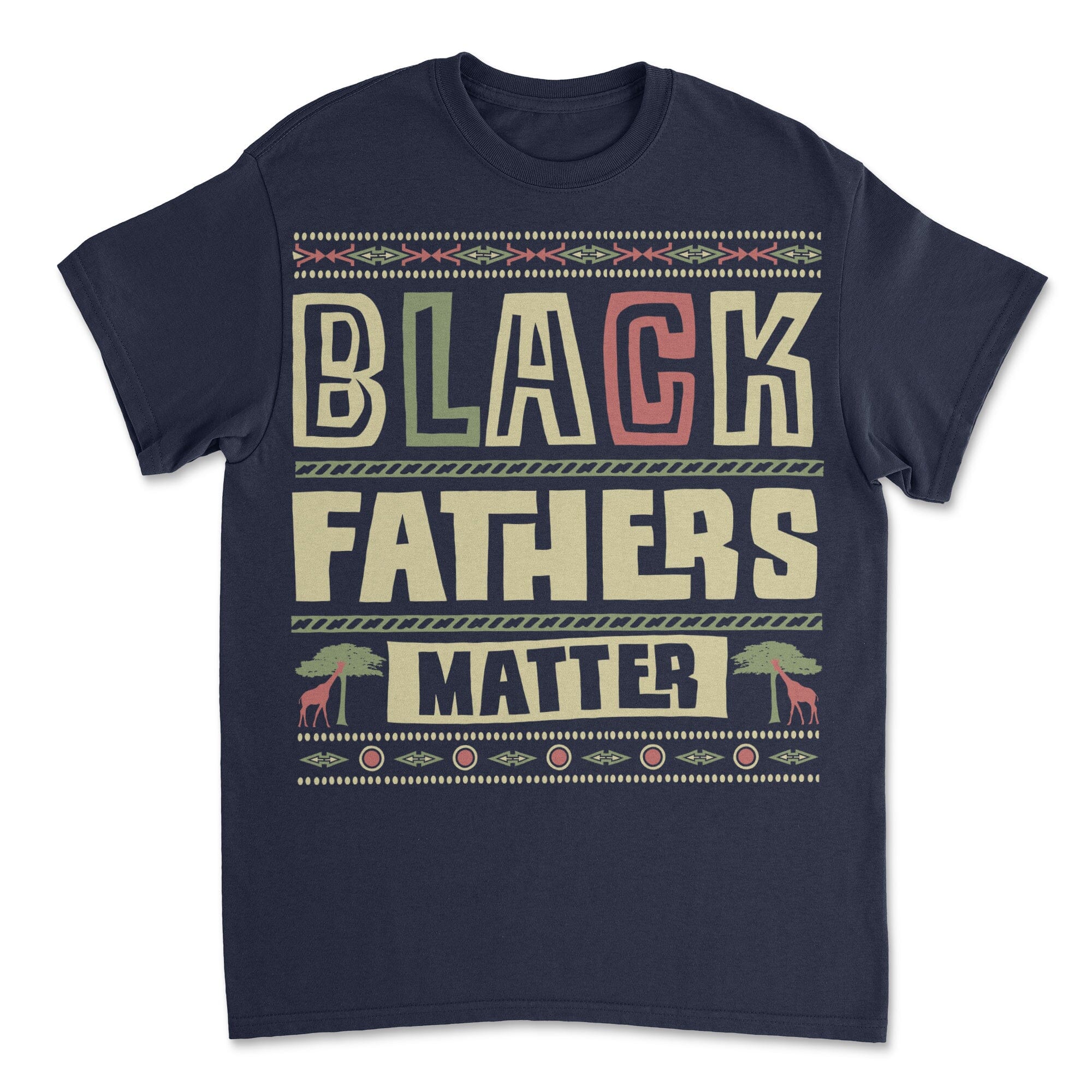 Black Father Matter T-shirt Apparel Gearment Budget-friendly - Sturdy & Reliable Navy S