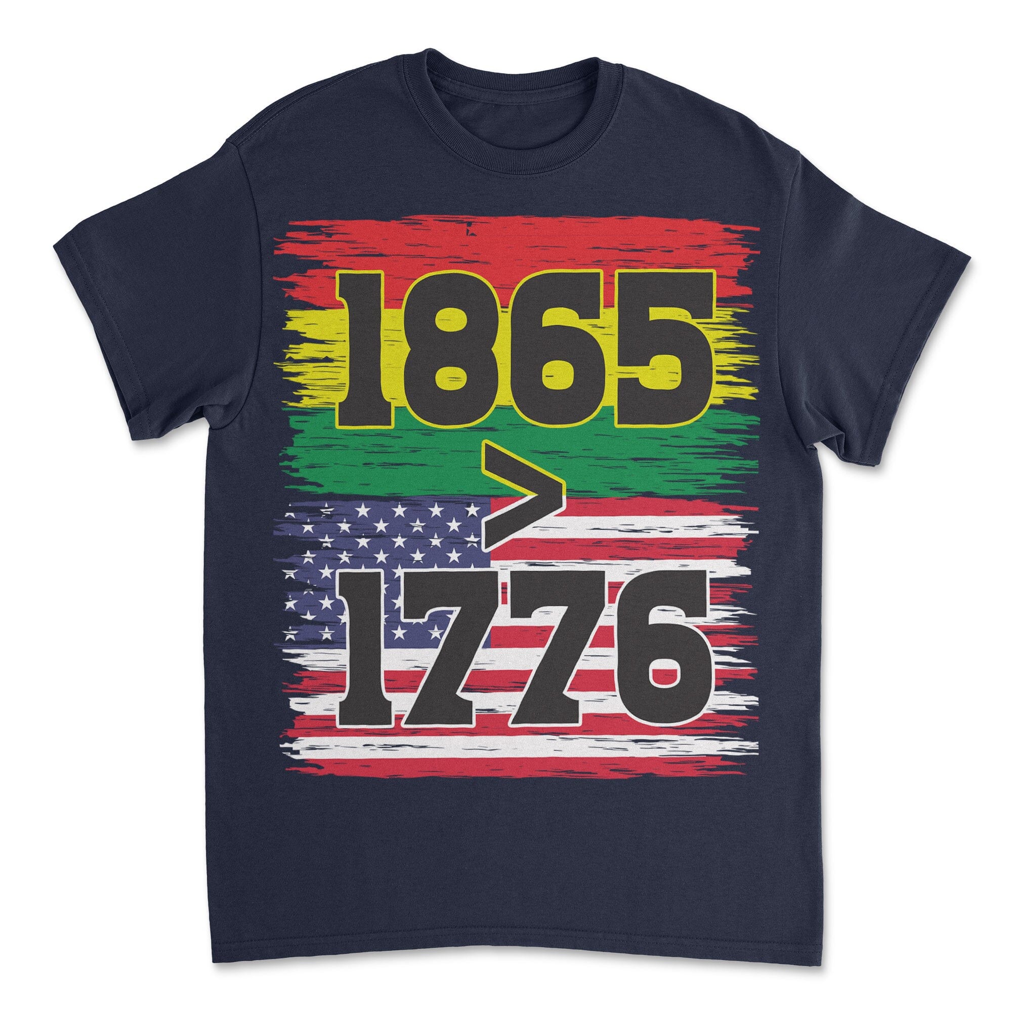 1865 > 1776 Juneteenth T-shirt Apparel Gearment Budget-friendly - Sturdy & Reliable Navy S