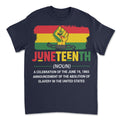 Juneteenth Definition T-shirt Apparel Gearment 