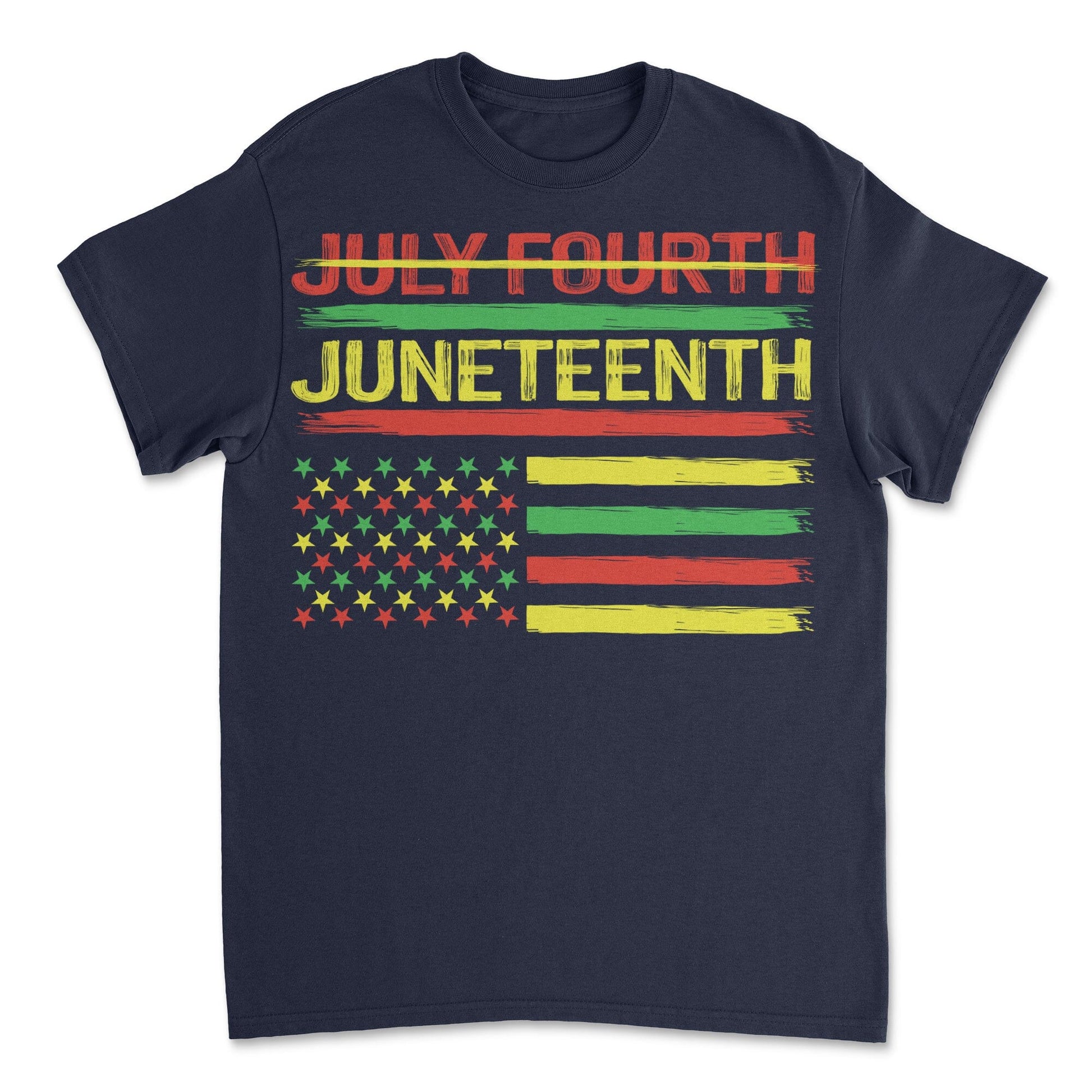 Not July Fourth - Juneteenth T-shirt Apparel Gearment Budget-friendly - Sturdy & Reliable Navy S