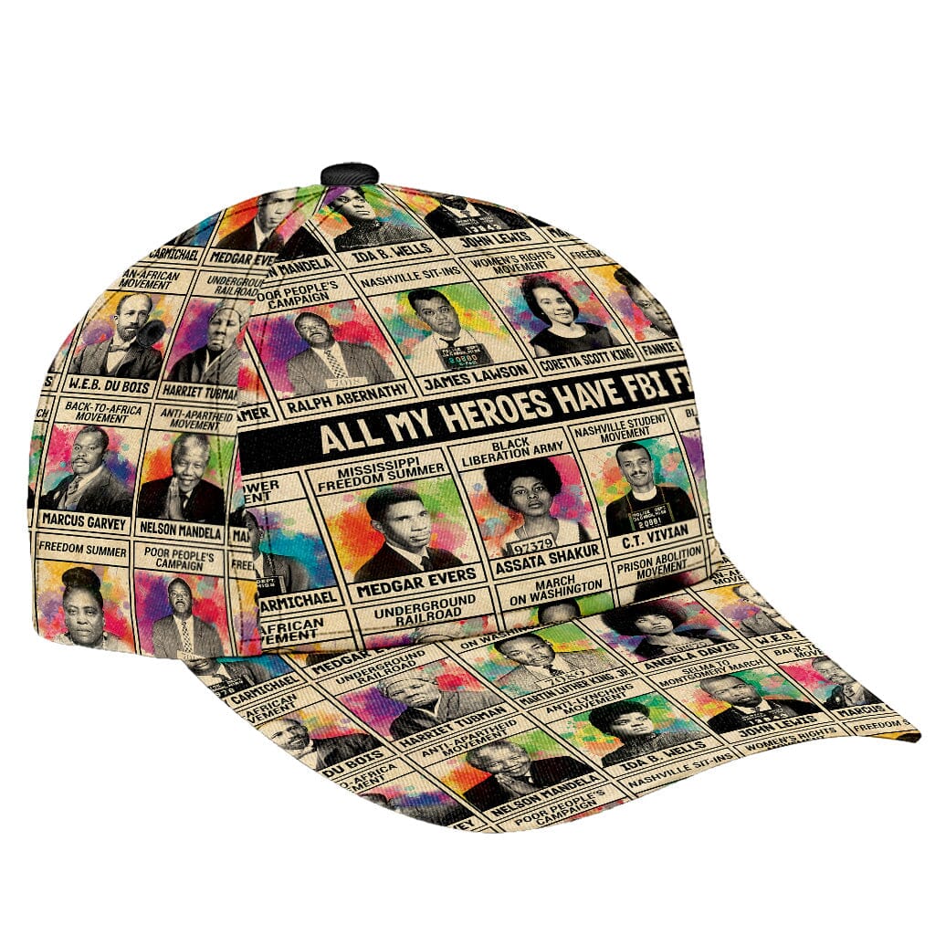 All My Heroes Have FBI Files Cap Classic Cap Tianci 