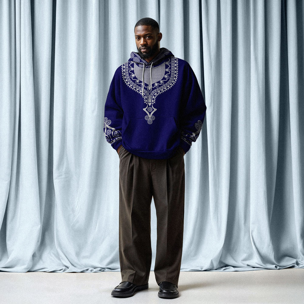 Printed Dashiki All-over Hoodie 10 Hoodie Tianci 