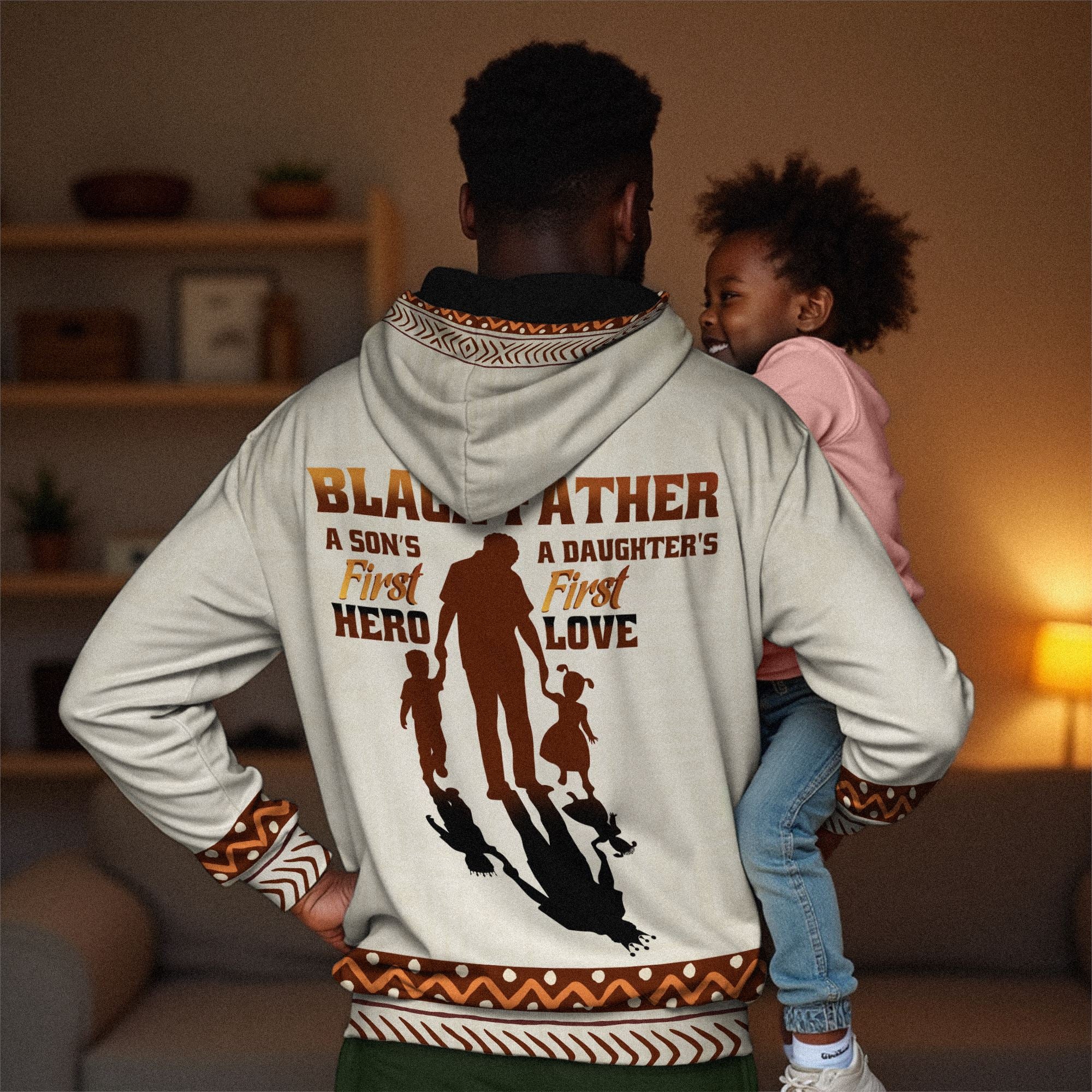 Black Father All-over Hoodie Hoodie Tianci 