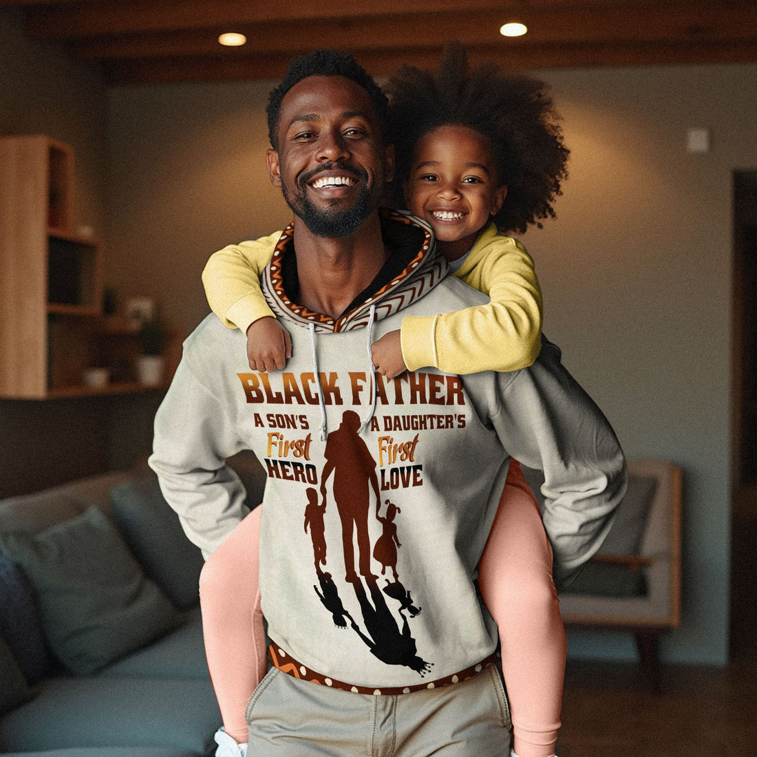 Black Father All-Over Hoodie Hoodie Tianci Pullover S 