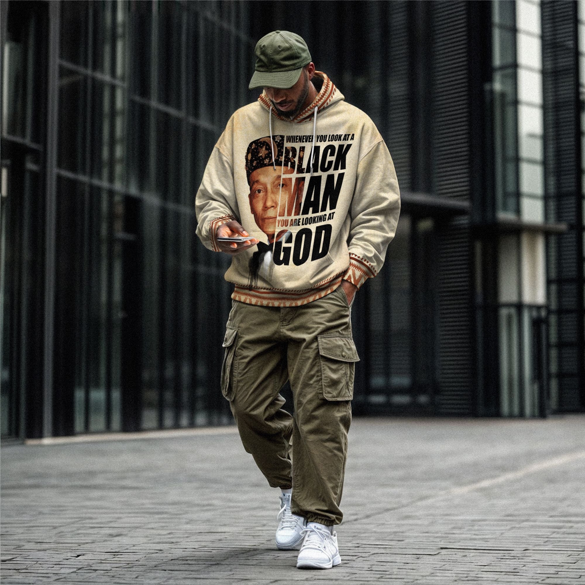 The Most Honorable Elijah Muhammad All-over Hoodie | African