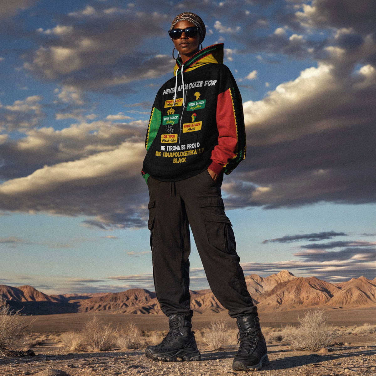 Never Apologize For Your Pride All-over Hoodie Hoodie Tianci 