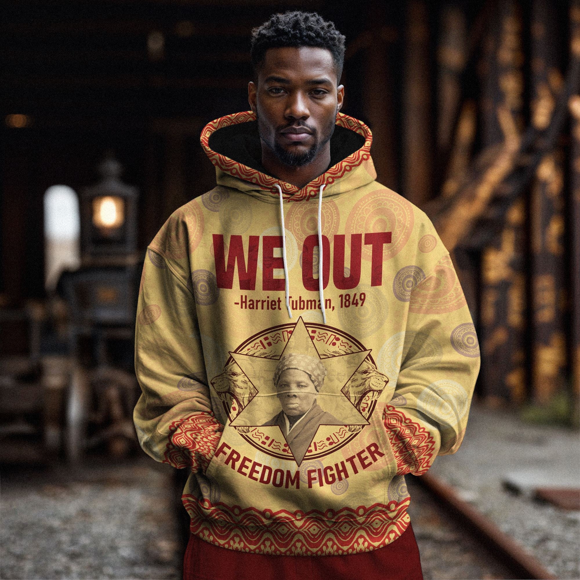 We Out 1849 All-over Hoodie Hoodie Tianci 