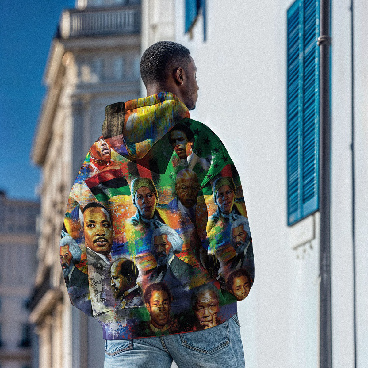 Civil Rights Moments All-over Hoodie Hoodie Tianci 