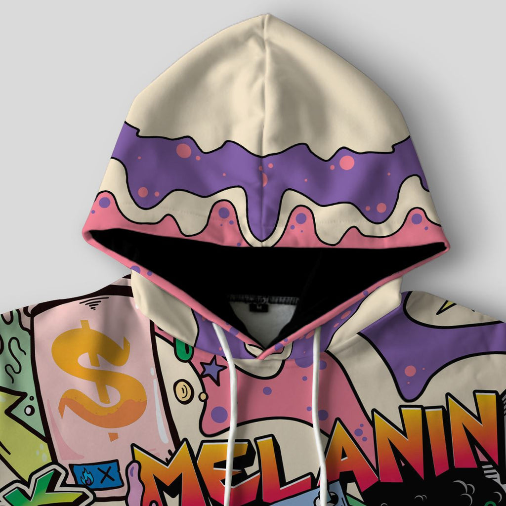 Hip Hop Graffiti Art All-over Hoodie Hoodie Tianci 