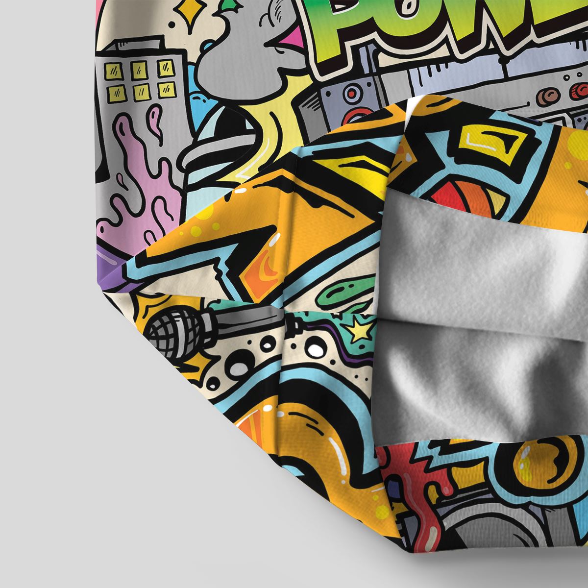 Hip Hop Graffiti Art All-over Hoodie – Melaninful