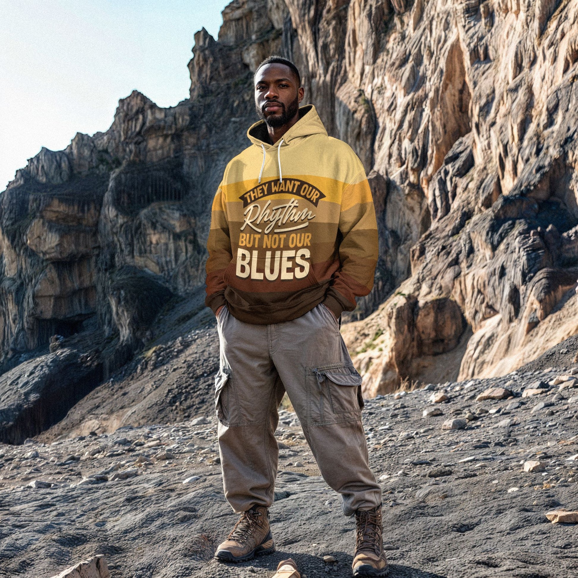 They Want Our Rhythm But Not Our Blues In Melanin Shades All-over Hoodie Hoodie Tianci 