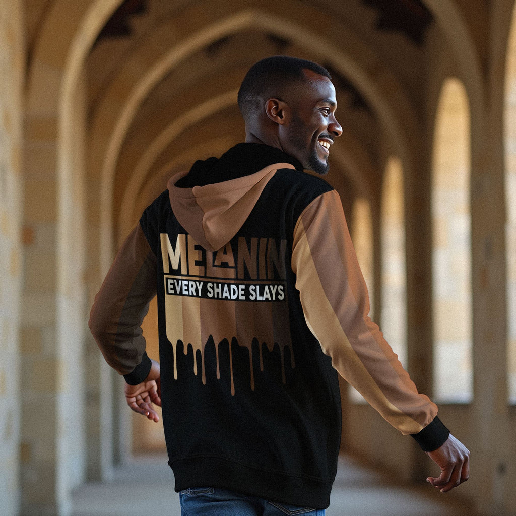 Every Shade Slays Melanin All-over Hoodie Hoodie Tianci 