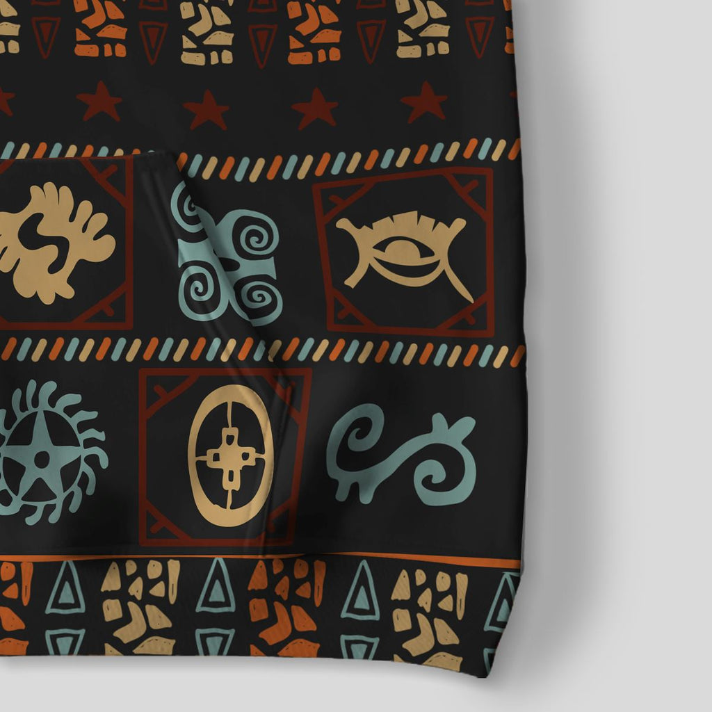 Vintage Adinkra Symbols All-over Hoodie Hoodie Tianci 