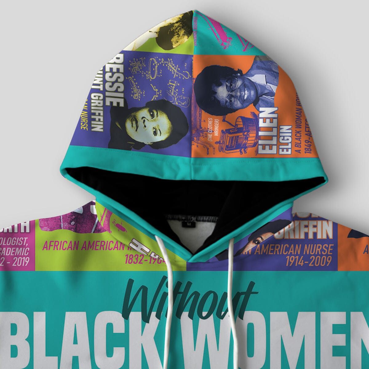 African Women Inventors All-over Hoodie Hoodie Tianci 