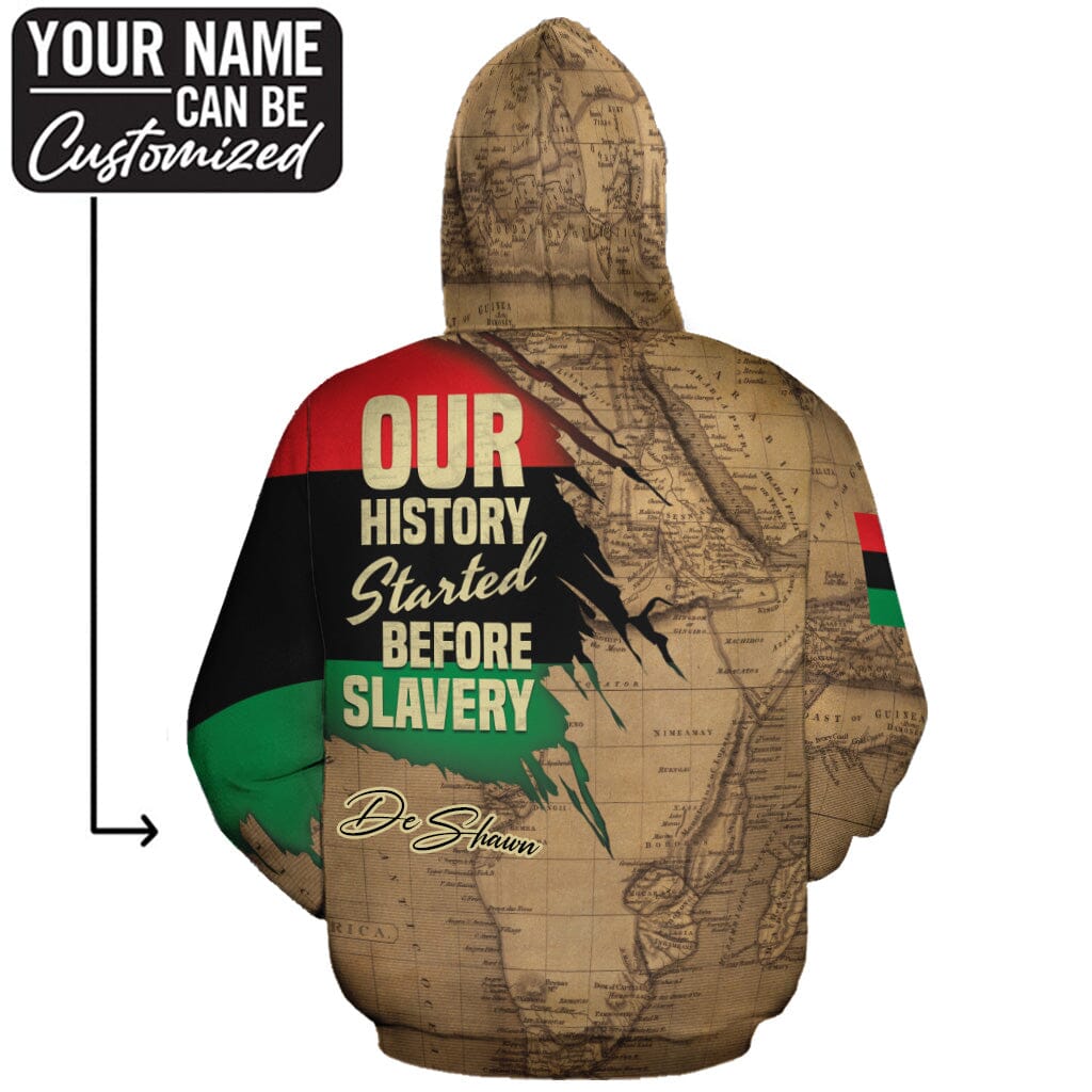 Power African All-over Hoodie Hoodie Tianci 