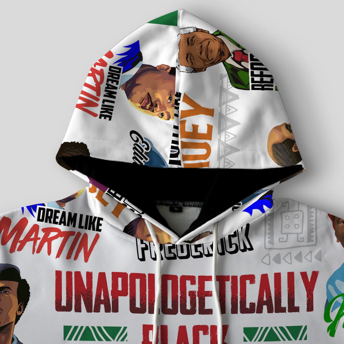 Unapologetically Black 2 All-over Hoodie Hoodie Tianci 