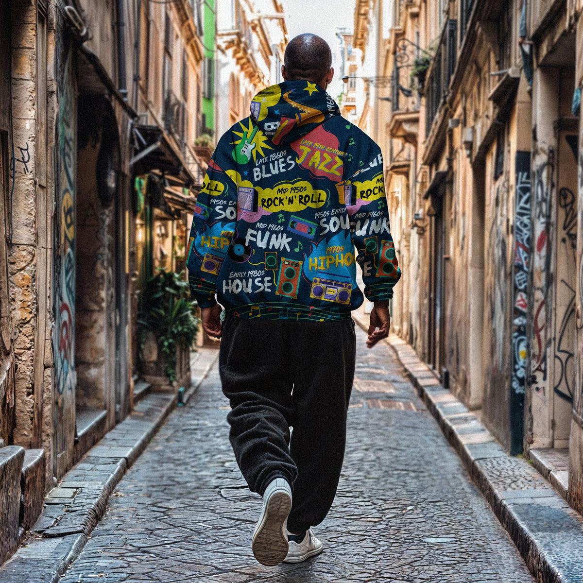 Music That Makes Us Proud All-over Hoodie Hoodie Tianci 