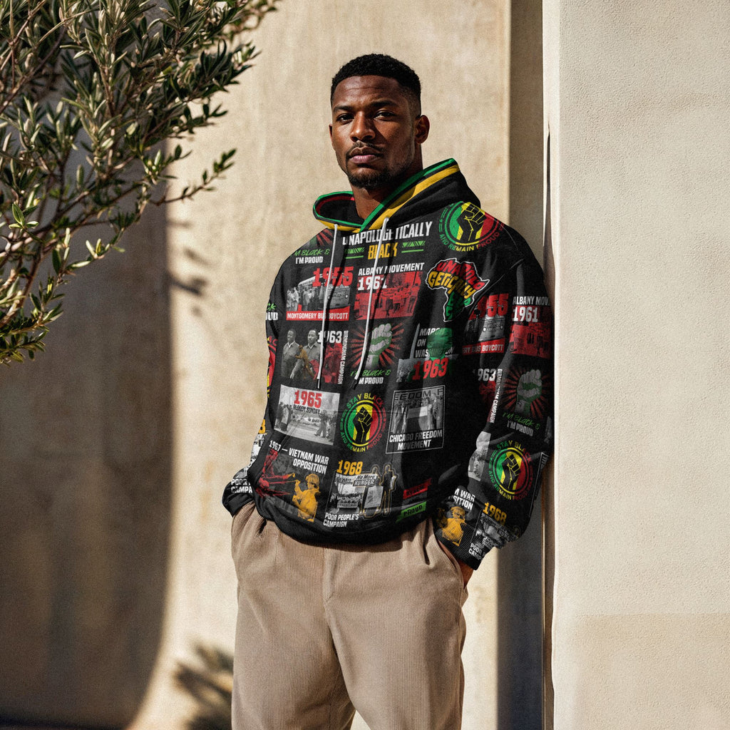 Civil Rights Movement Poster Art All-over Hoodie Hoodie Tianci 