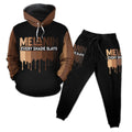 Every Shade Slays Melanin All-over Hoodie And Joggers Set Hoodie Joggers Set Tianci 