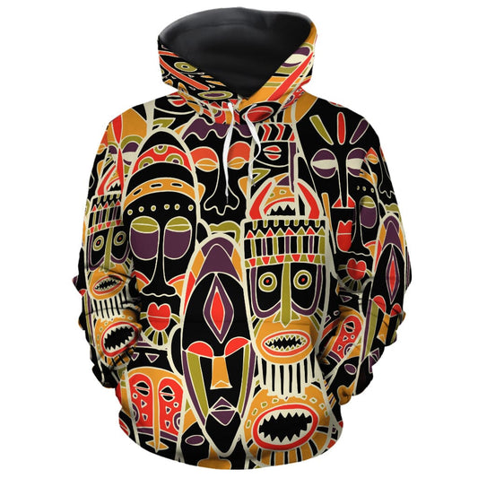The Spirit Of Africa All-over Hoodie Hoodie Tianci Pullover S 