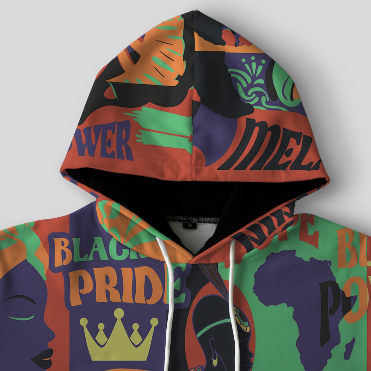 Black Pride Pop Art All-over Hoodie Hoodie Tianci 