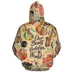 Our Beats Redefine The World All-over Hoodie Hoodie Tianci 