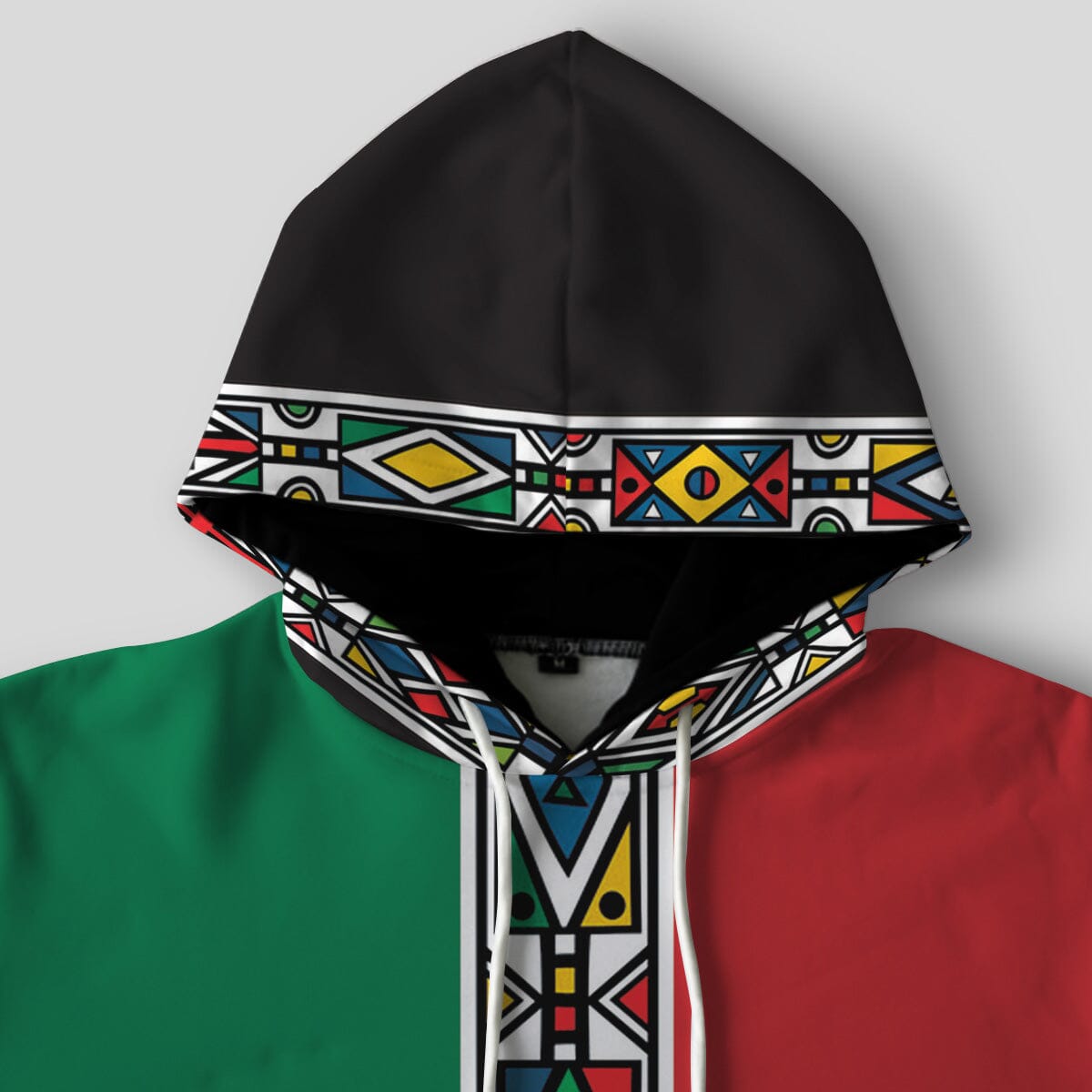 African Ndebele Pattern All-over Hoodie Hoodie Tianci 