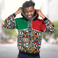 African Ndebele Pattern All-over Hoodie Hoodie Tianci 