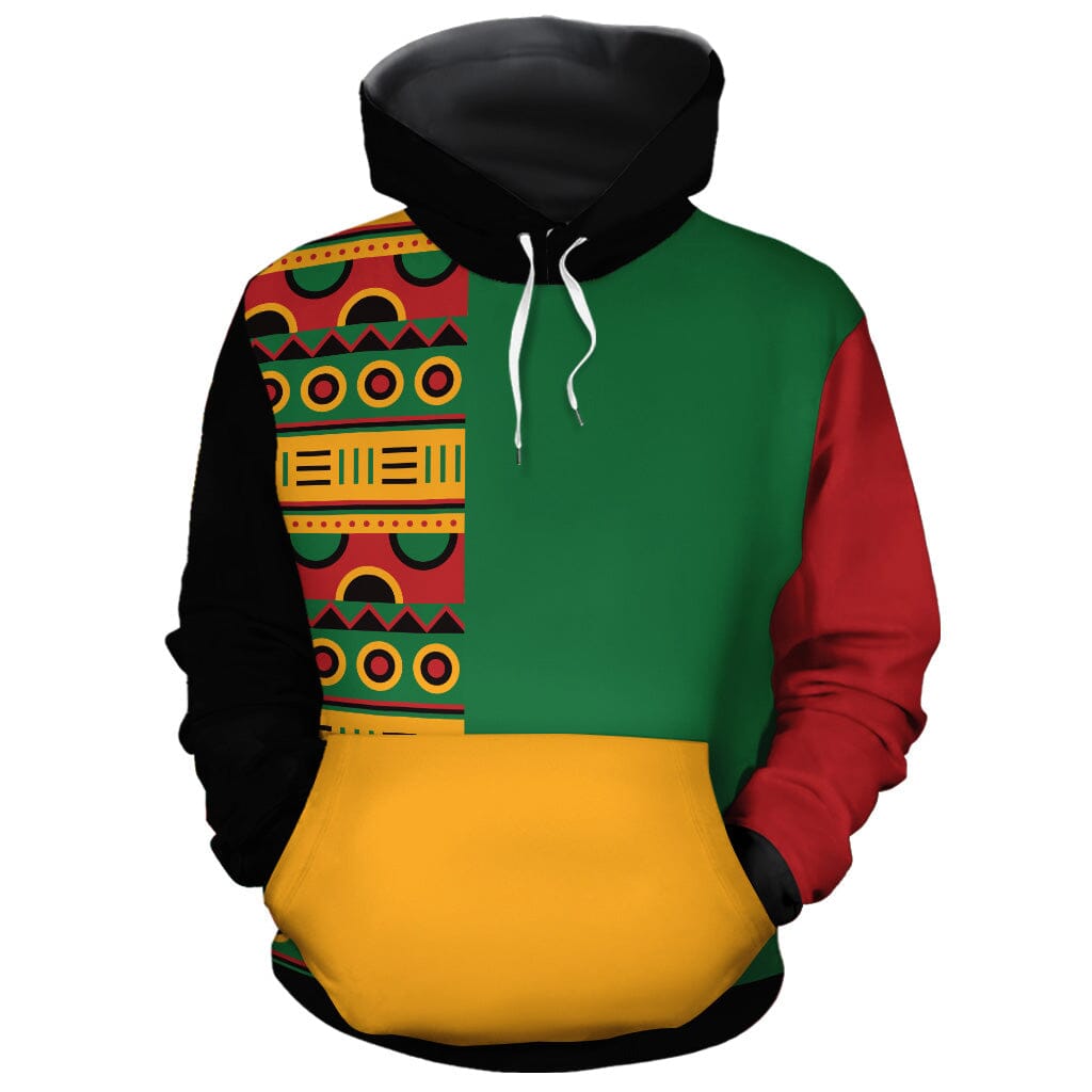 Pan African Block Art and Patterns All-over Hoodie Hoodie Tianci Pullover S 