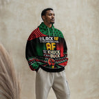 Black AF Professional AF But Will Knuck If You Buck All-over Hoodie Hoodie Tianci 