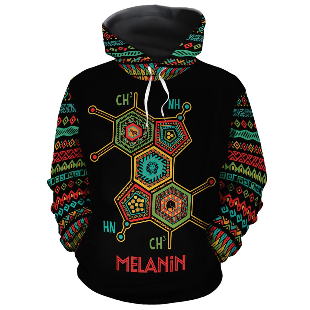 Melanin Scientific All-over Hoodie And Joggers Set Hoodie Joggers Set Tianci 