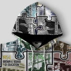 The Civil Rights Journey in Puzzle All-over Hoodie Hoodie Tianci 