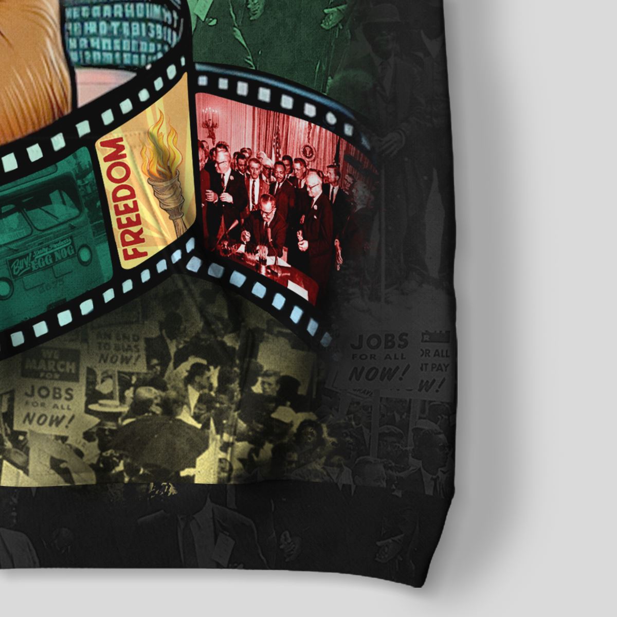 Heritage in Frames All-over Hoodie Hoodie Tianci 