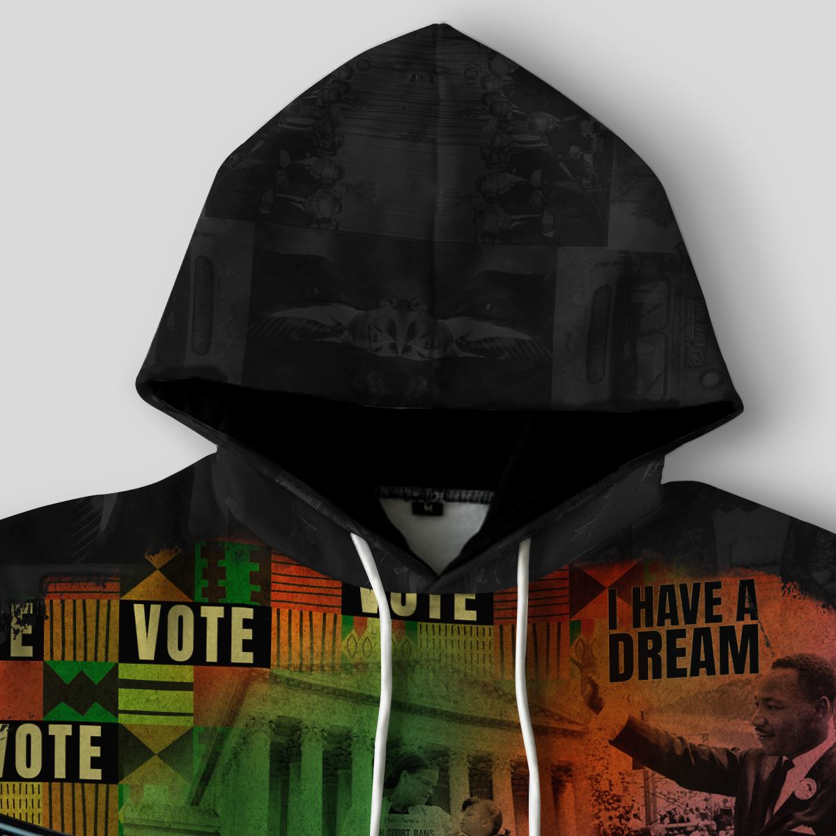 Heritage in Frames All-over Hoodie Hoodie Tianci 