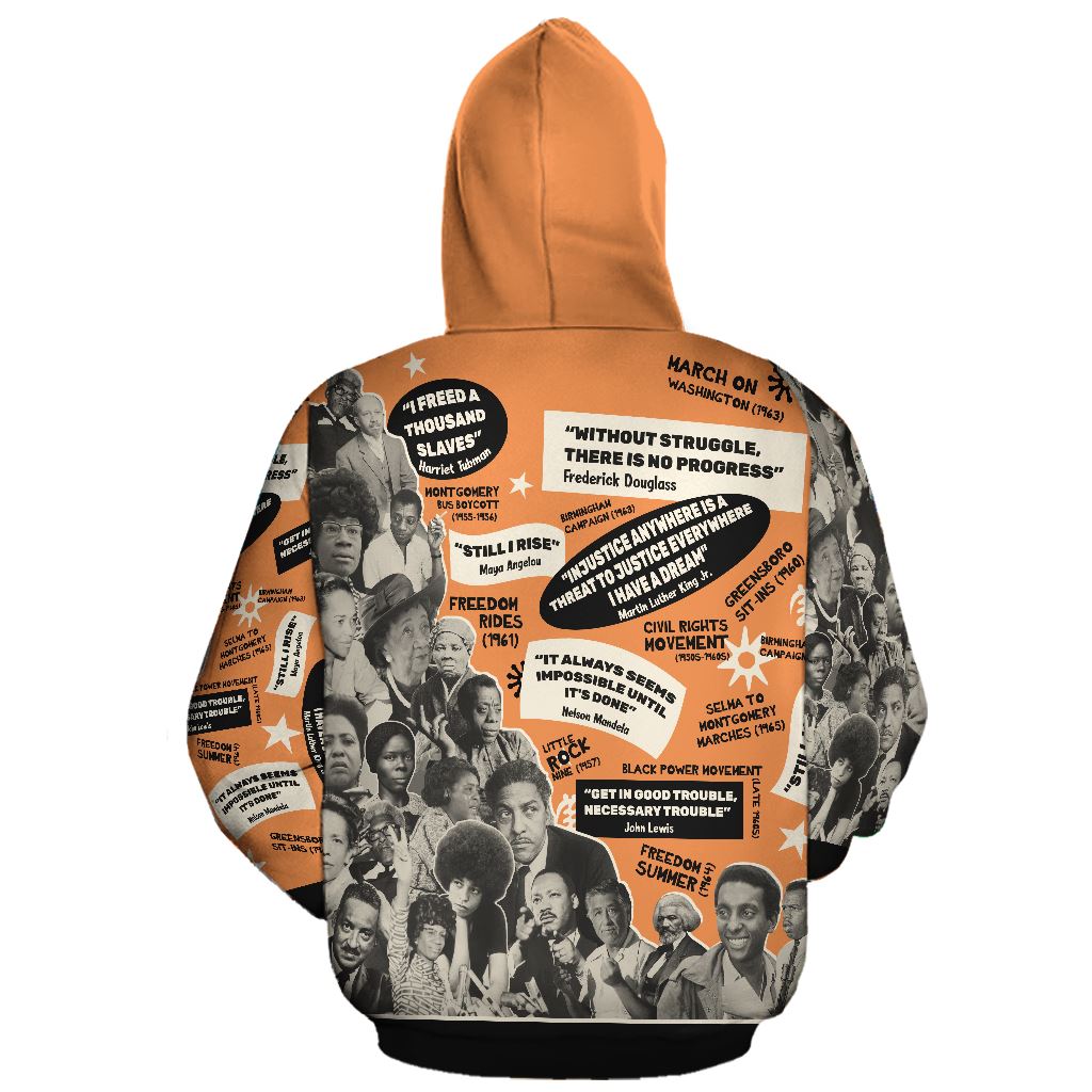 Freedom Threads Civil Rights Edition All-over Hoodie Hoodie Tianci 
