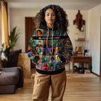 Black Herstory All-over Hoodie Hoodie Tianci 
