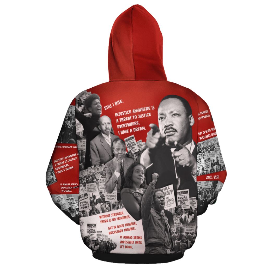 Portraits of Power All-over Hoodie Hoodie Tianci 