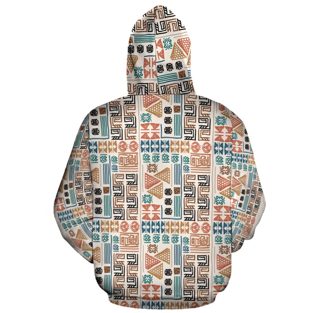 Geometric Harmony All-over Hoodie Hoodie Tianci 