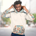 Geometric Harmony All-over Hoodie Hoodie Tianci 